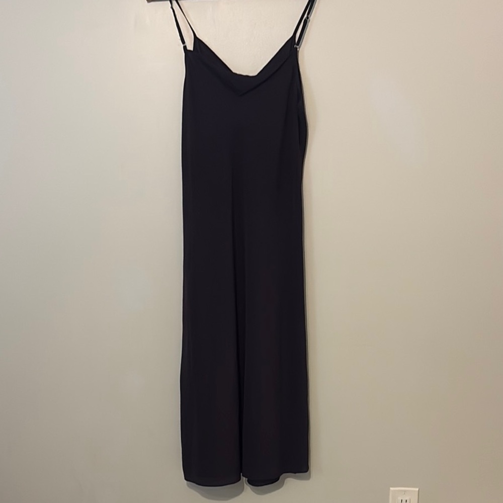 La Ligne Floral Print Maxi Dress in Navy and Blue - Picture 10 of 14